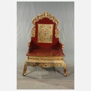 Buddha Thron Myanmar