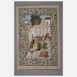 Drei Miniaturmalereien