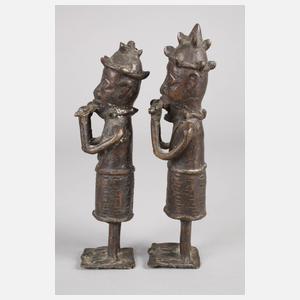 Paar figürliche Plastiken