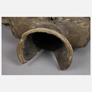 Figürlicher Aufsatz eines Zeremonialstabes