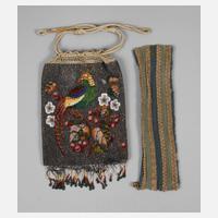 Zwei Teile Perlstickerei111