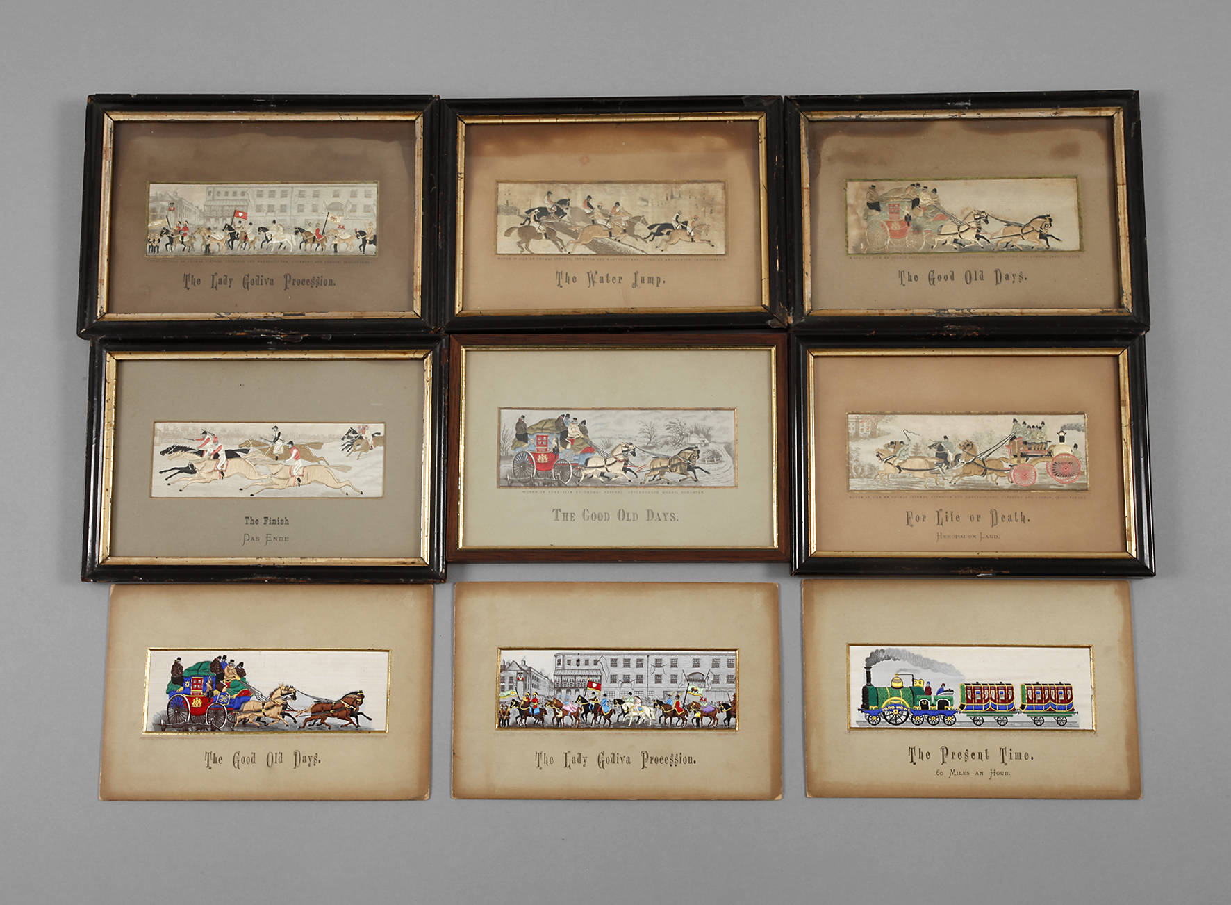 Konvolut Stickbilder