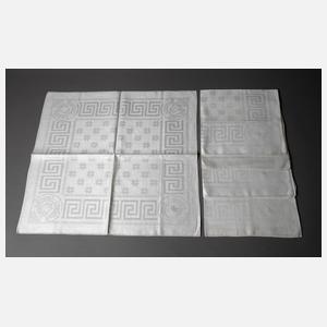 Fünf Servietten Hamburg-Amerika-Linie