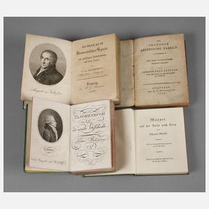 Konvolut Bücher Duodez