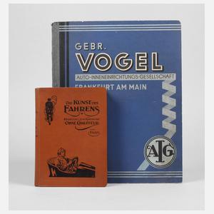 Zwei Bücher Automobile