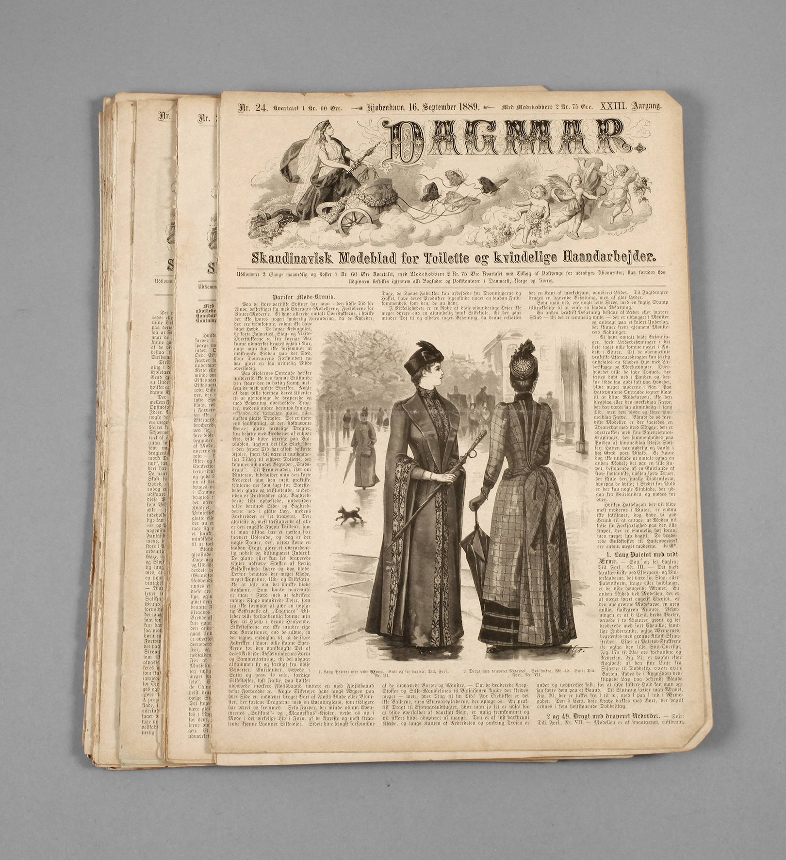 Konvolut Modezeitschrift ”Dagmar”