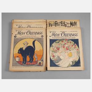 Konvolut Zeitung ”Mon Ouvrage”