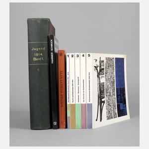 Konvolut Fachbücher Kunst und Jugendstil
