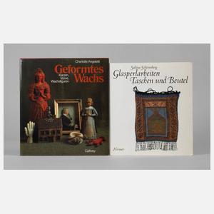 Zwei Fachbücher angewandte Kunst