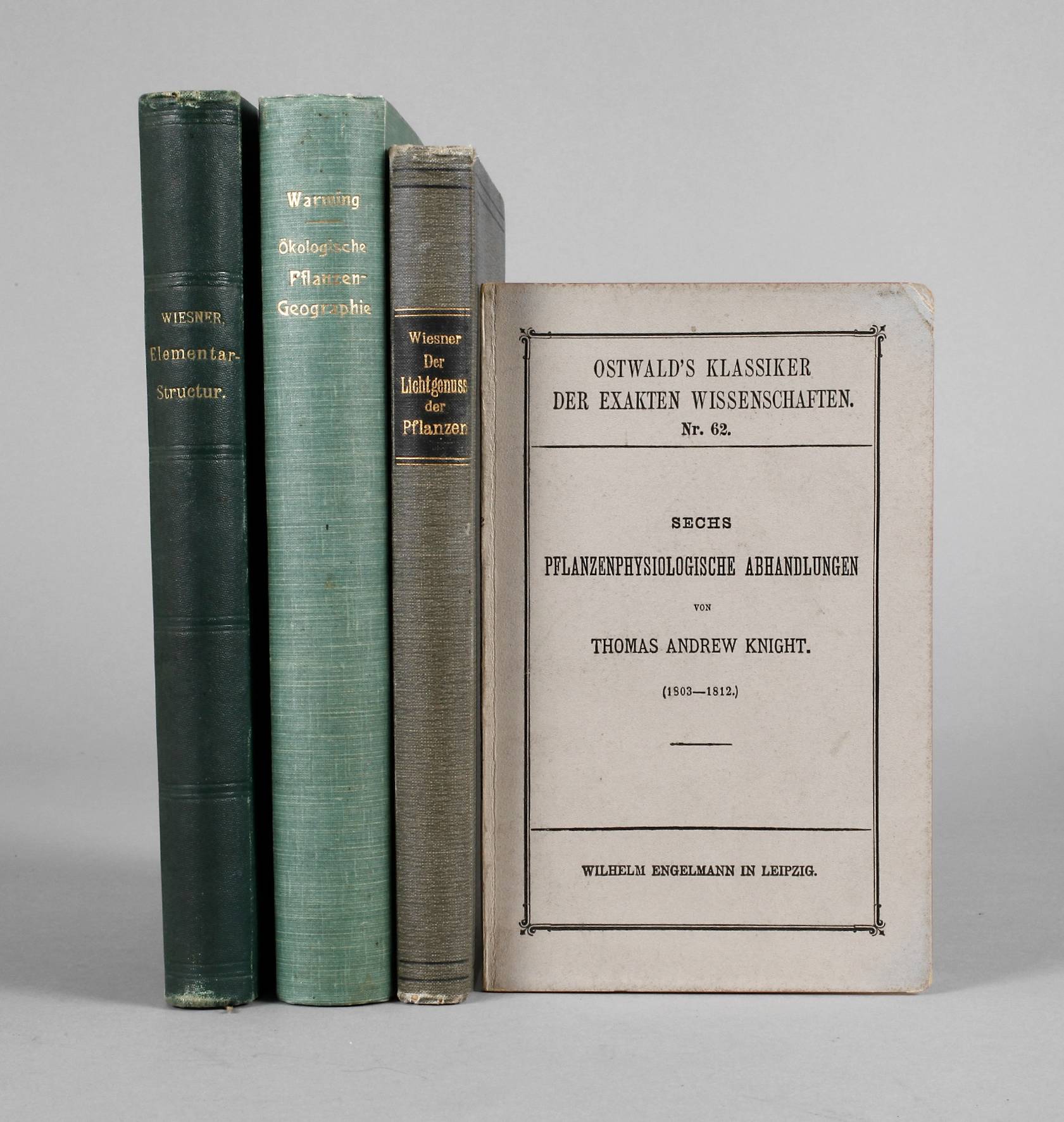 Konvolut Pflanzenphysiologie/-geographie