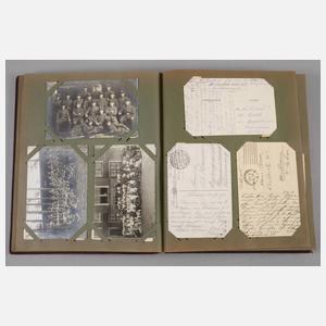 Militärisches Ansichtskartenalbum