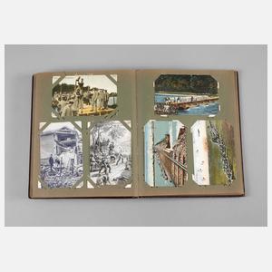 Militärisches Ansichtskartenalbum