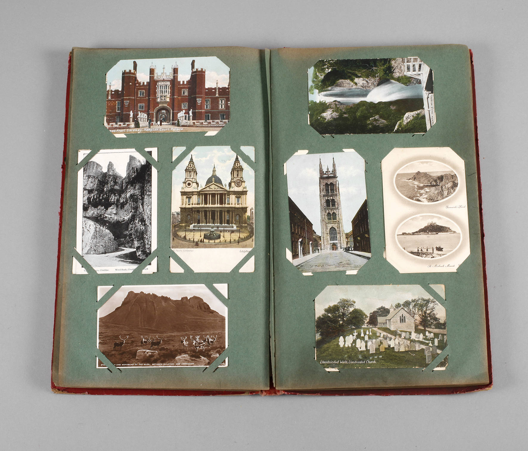 Ansichtskartenalbum Großbritannien