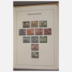 Briefmarkensammlung DR 1930 bis 1940