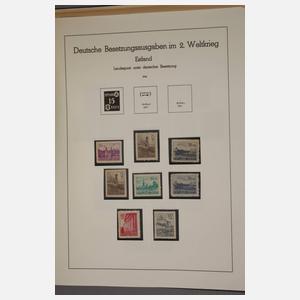 Briefmarkensammlung DR 1930 bis 1940