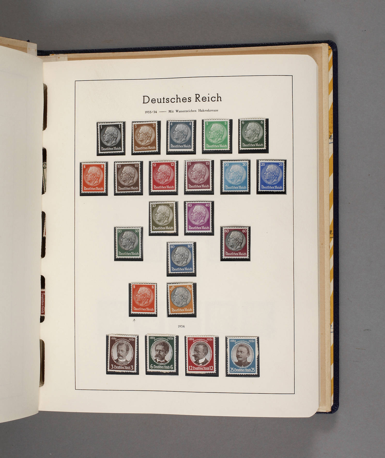 Briefmarkensammlung DR 1930 bis 1940