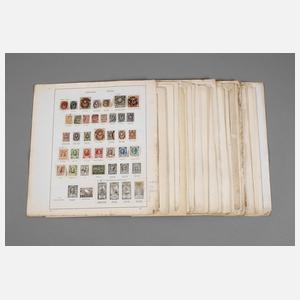 Briefmarken Russland 1870-1930