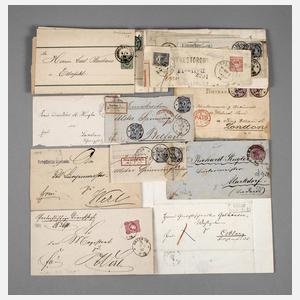 Kleines Konvolut Ganzsachen