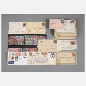 Konvolut Ganzsachen um 1900