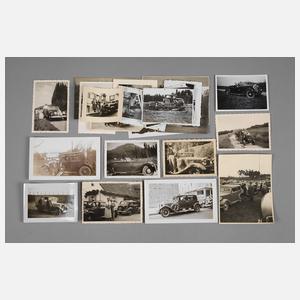 Konvolut Fotografien Automobile