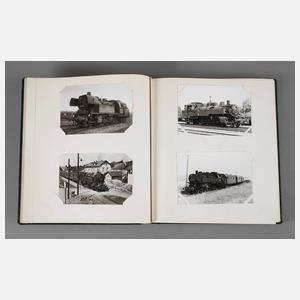 Fotoalbum Dampflokomotiven