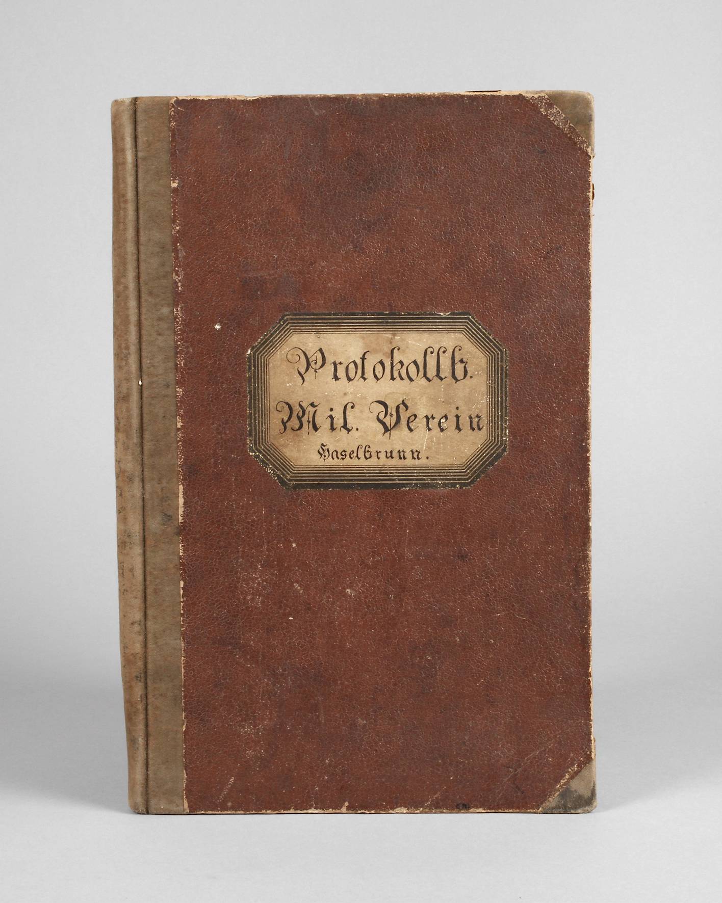 Protokoll Militärverein Haselbrunn