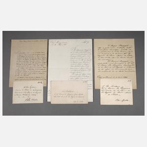 Korrespondenz Baron von Langen