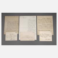 Korrespondenz Baron von Langen111