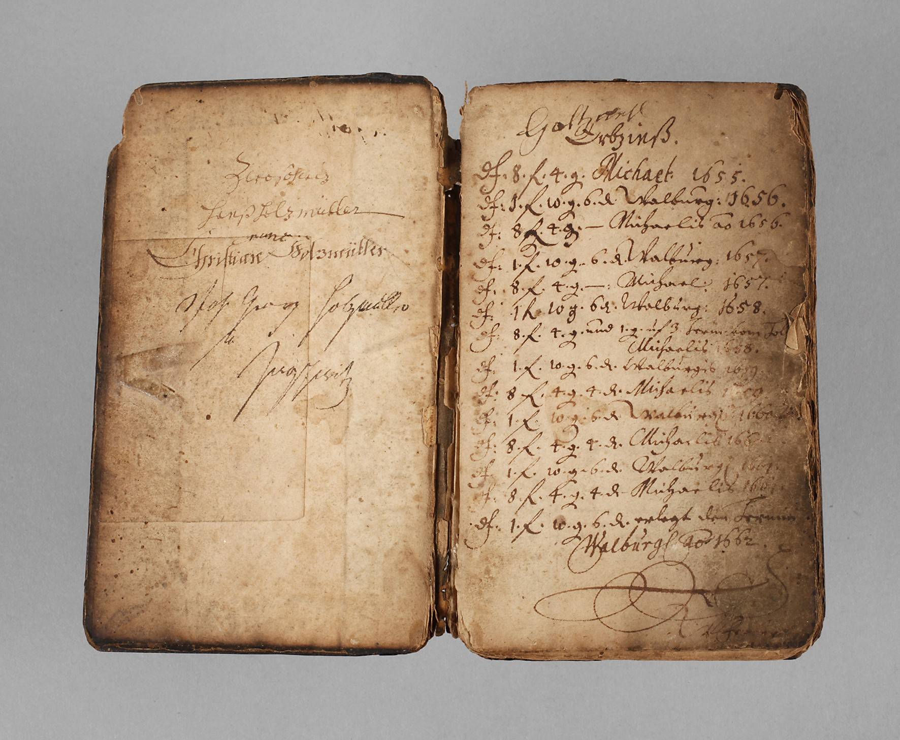 Erbzins-/Landsteuer-Büchlein 17.–19. Jh.