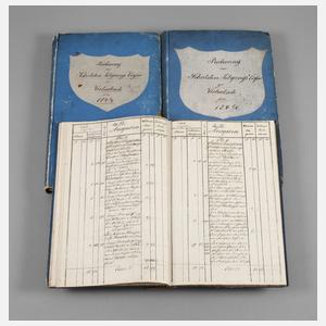 Rechnungsbücher Kulmbach um 1850