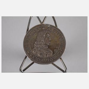 Geldschein-Klammer mit Taler 1646