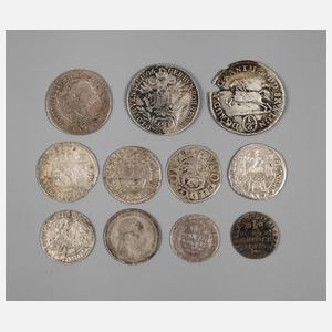 Konvolut Kleinmünzen 17.–19. Jh.