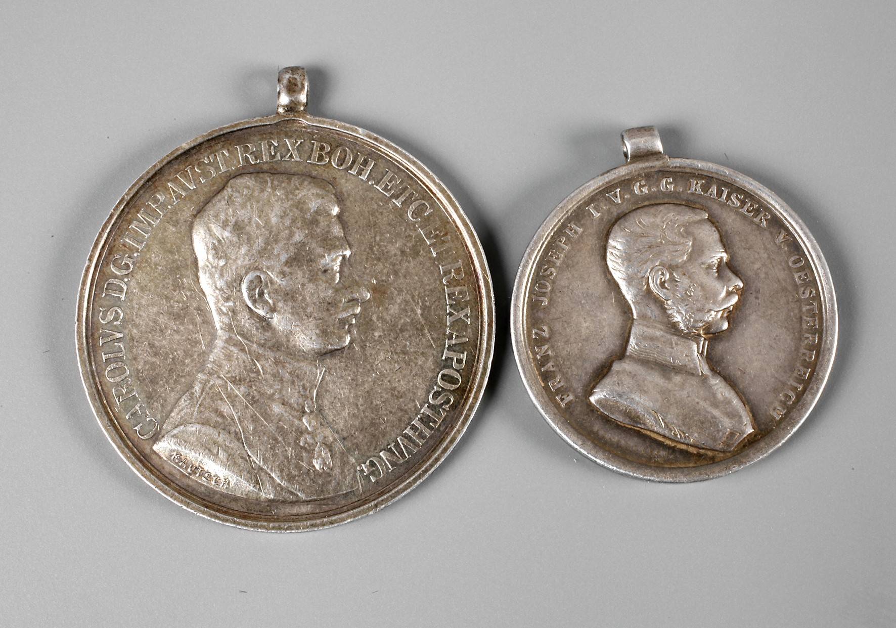 Paar Medaillen Österreich