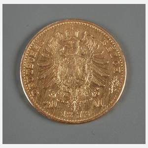 20 Mark 1872