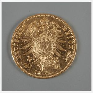 20 Mark 1873
