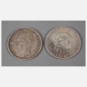 Konvolut 5 Mark Bayern