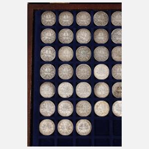 Sammlung 1 Mark Kaiserreich ab 1891