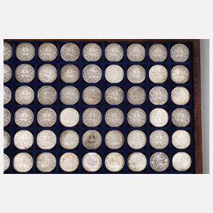 Sammlung 1 Mark Kaiserreich ab 1891