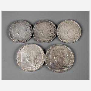 Konvolut RM Hindenburg