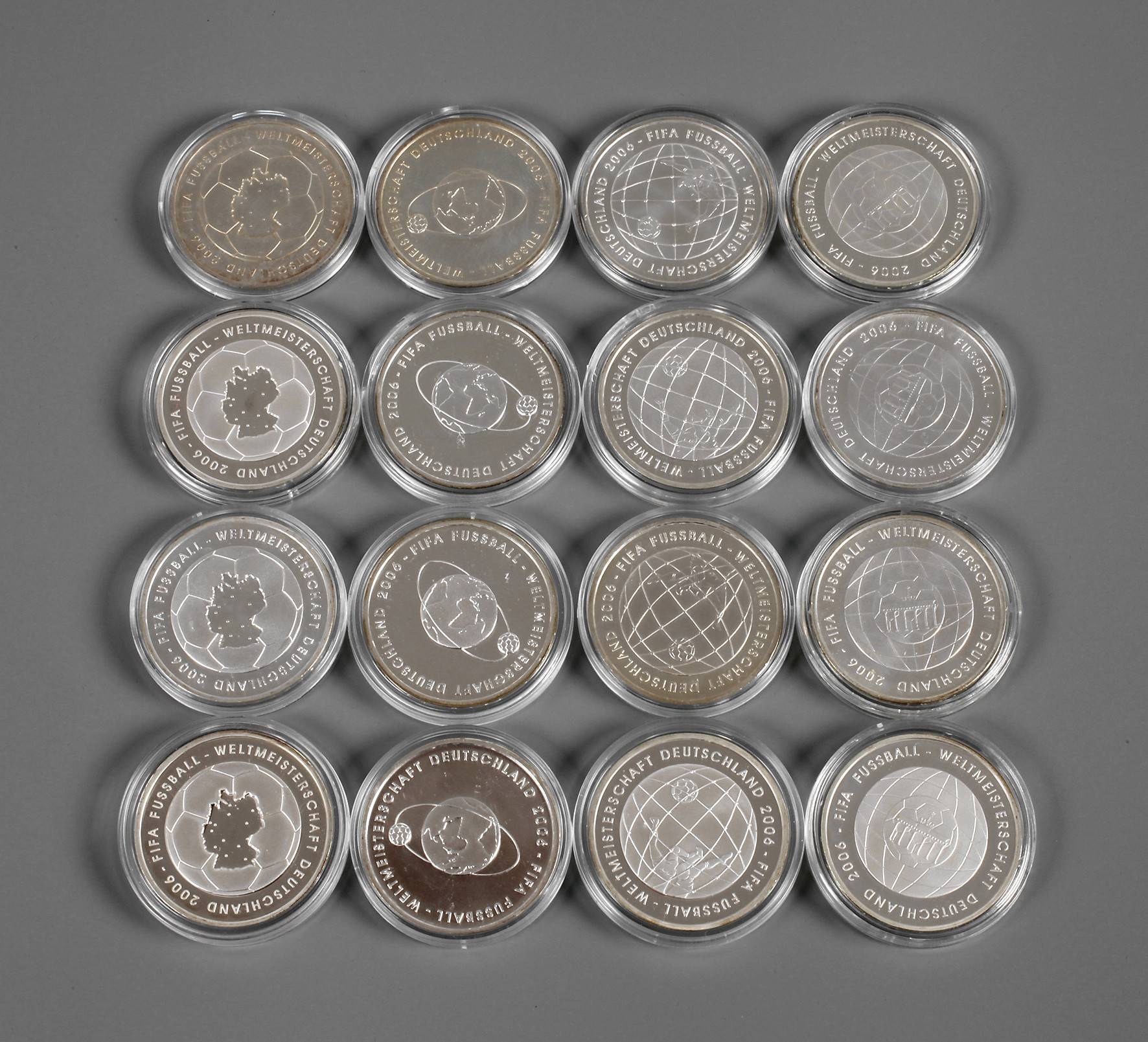 Gedenkmünzen Fußballweltmeisterschaft 2006