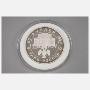 25 Rubel Russland 1993