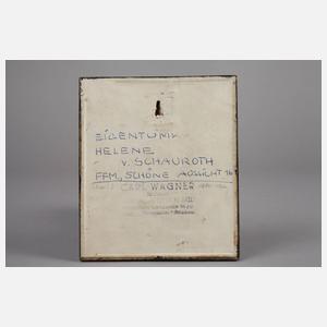 Medaillon von Carl Wagner