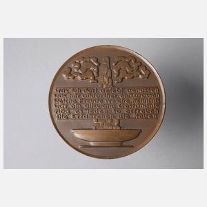 Medaille Karlsbad auf Goethe