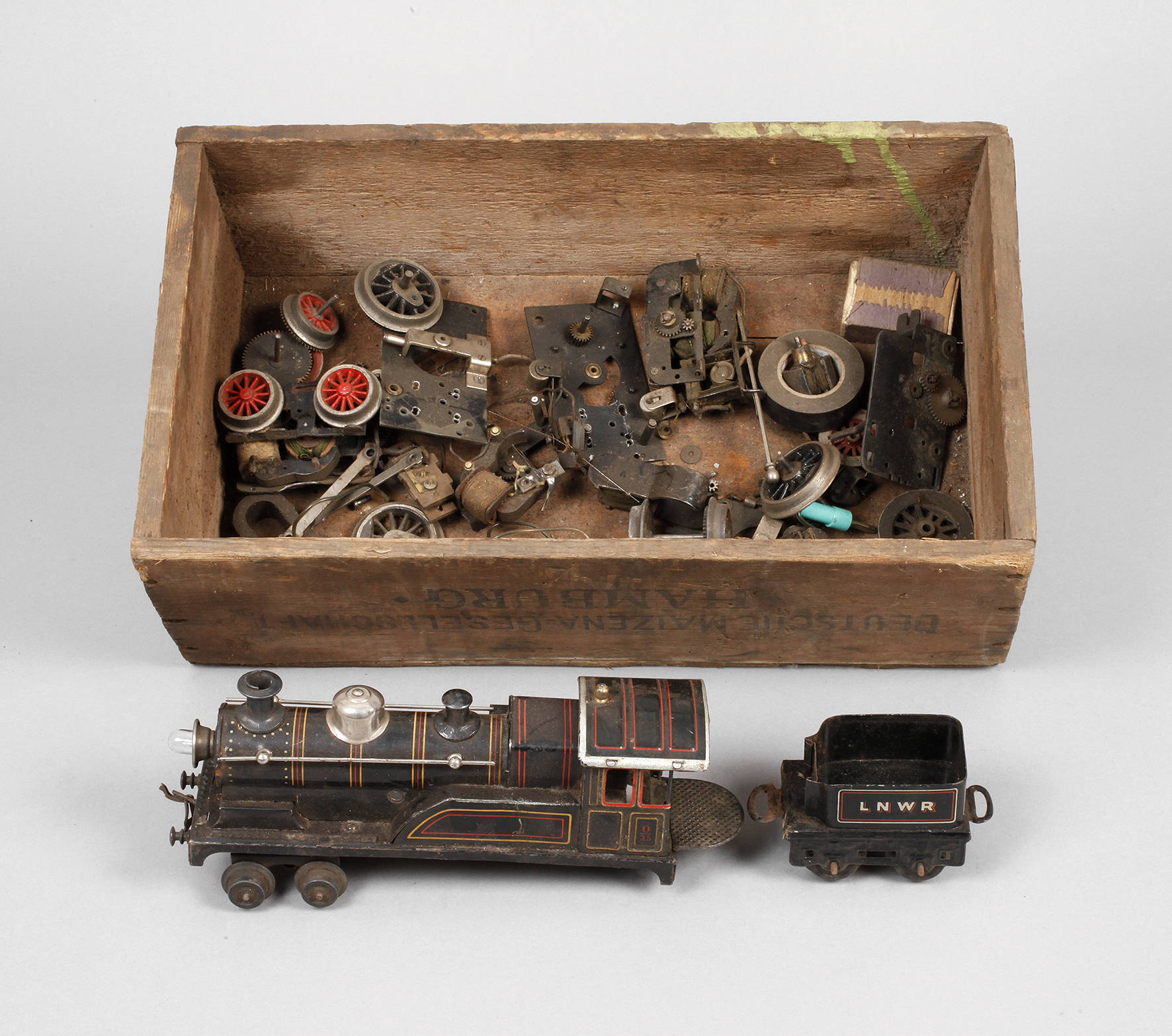 Konvolut Eisenbahnersatzteile