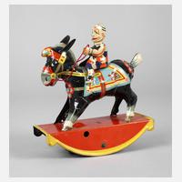 Gama Clown auf Schaukelesel111