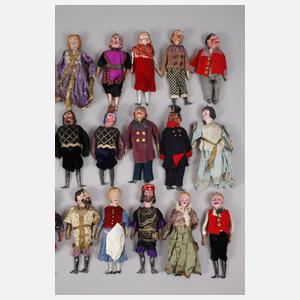 Konvolut Marionettenpuppen