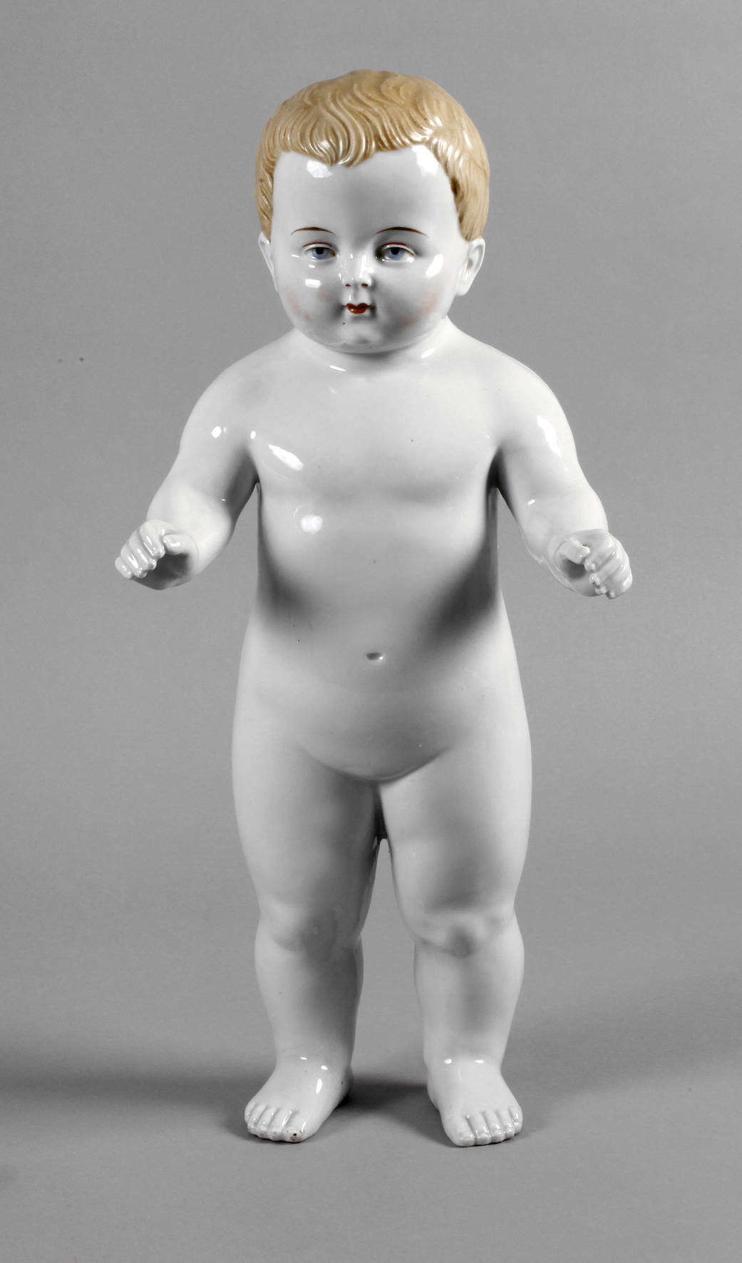 Großer blonder Nacktfrosch