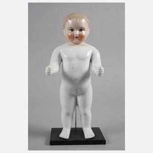 Kleiner blonder Nacktfrosch