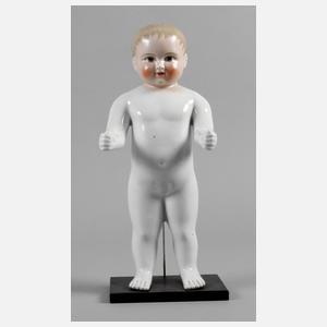 Kleiner blonder Nacktfrosch