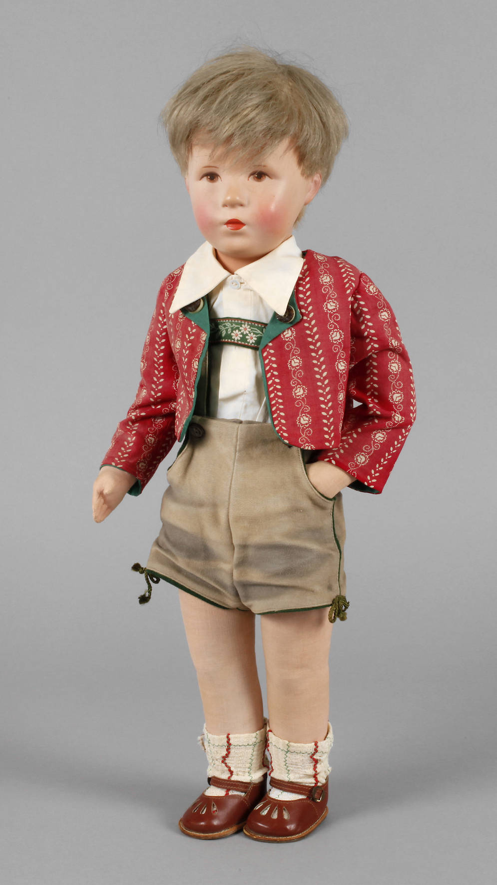 Käthe Kruse Puppe Friedebald